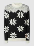 Dale of Norway Norwegerpullover aus Wolle Modell 'Winter Star' in Blac...