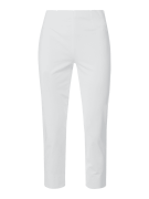 Raffaello Rossi Slim Fit Stretchhose in 7/8-Länge in Weiss, Größe 42