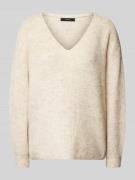 Vero Moda Loose Fit Strickpullover mit Wollanteil Modell 'DESMA' in Be...