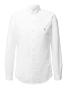 POLO RALPH LAUREN Slim Fit Freizeithemd aus Oxford in Weiss, Größe M