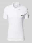 Lacoste Slim Fit Poloshirt mit Label-Patch Modell 'PIQUE' in Weiss, Gr...