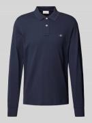 Gant Regular Fit Poloshirt mit Label-Stitching Modell 'SHIELD' in Mari...