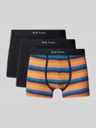 PAUL SMITH Trunks mit elastischem Logo-Bund im 3er-Pack in Black, Größ...