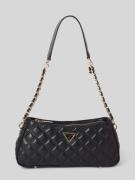 Guess Handtasche mit Strukturmuster Modell 'GIULLY' in Black, Größe 1