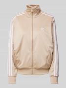 adidas Originals Sweatjacke mit Stehkragen Modell 'FIREBIRD' in Sand, ...