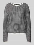 Tom Tailor Regular Fit Strickpullover aus reiner Baumwolle mit Struktu...