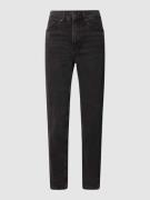 BDG Urban Outfitters High Waist Jeans im Used-Look in Black, Größe 25