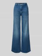 JOOP! Wide Leg Jeans mit Eingrifftaschen Modell 'Evi' in Blau, Größe 2...