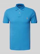 POLO RALPH LAUREN Slim Fit Poloshirt mit Logo-Stitching in Royal, Größ...