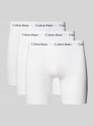 Calvin Klein Underwear Trunks mit Logo-Bund im 3er-Pack in Weiss, Größ...