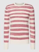 Tom Tailor Strickpullover mit Streifenmuster Modell 'printed stripe kn...