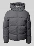 Jack & Jones Steppjacke mit Kapuze Modell 'VESTERBRO' in Anthrazit, Gr...