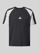 ADIDAS SPORTSWEAR T-Shirt mit Label-Print in Black, Größe L