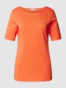 MARC O POLO T-Shirt mit U-Boot-Ausschnitt in Orange, Größe S