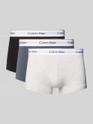 Calvin Klein Underwear Trunks mit elastischem Label-Bund im 3er-Pack i...