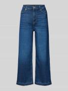 BOSS Orange Wide Leg Jeans mit Gürtelschlaufen Modell 'MARLENE' in Dun...