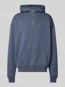 Pegador Oversized Hoodie mit Kapuze in Bleu, Größe L