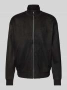 BOSS Green Sweatjacke mit Eingrifftaschen Modell 'Sutton' in Black, Gr...