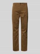 BOSS Orange Chino mit Stretch-Anteil in Khaki, Größe 30/32