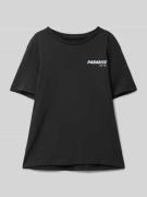 Jack & Jones T-Shirt mit Motiv-Print in Black, Größe 140