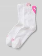 PUMA Socken mit Label-Detail im 2er-Pack in Pink, Größe 35-38