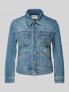 Zadig & Voltaire Jeansjacke mit Paspeltaschen Modell 'KIOKA' in Jeansb...