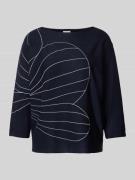 s.Oliver BLACK LABEL Comfort Fit Strickpullover mit Fledermausärmeln i...