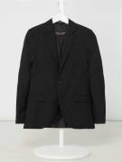 G.O.L. Slim Fit 2-Knopf-Sakko mit Viskose-Anteil in Black, Größe 158