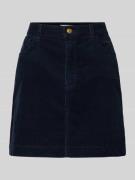 Tommy Hilfiger Cordrock im 5-Pocket-Design in Dunkelblau, Größe 44