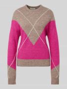 Christian Berg Woman Strickpullover mit Rundhalsausschnitt in Fuchsia,...