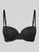 Calvin Klein Underwear BH mit Spitzenbesatz in Black, Größe 80D