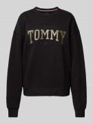 Tommy Jeans Sweatshirt mit Statement-Stitching und Rundhalsausschnitt ...