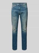 Calvin Klein Jeans Slim Tapered Fit Jeans im 5-Pocket-Design in Jeansb...