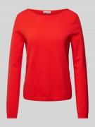 Marc O'Polo Regular Fit Pullover aus Baumwoll-Schurwoll-Mix mit U-Boot...