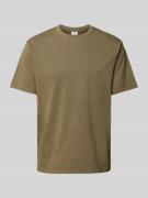 Mango T-Shirt mit Rundhalsausschnitt Modell 'SUGAR' in Khaki, Größe M