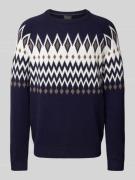 Christian Berg Men Regular Fit Strickpullover mit Kaschmir-Anteil in M...
