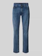 ALBERTO Regular Fit Jeans im 5-Pocket-Design Modell 'PIPE' in Blau, Gr...