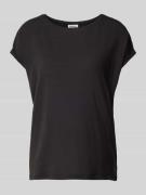 Vero Moda T-Shirt mit Kappärmeln Modell 'AVA' in Black, Größe L