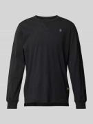 G-Star Raw Longsleeve mit Label-Patch in Black, Größe S