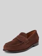 Polo Ralph Lauren Loafer aus Rindsvelours Modell 'ALSTON' in Dunkelbra...