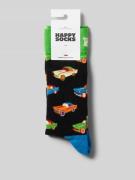 Happy Socks Socken mit Label-Print in Black, Größe 41-46