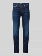 Replay Straight Leg Jeans im 5-Pocket-Design Modell 'GROVER' in Marine...