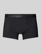 HOM Boxershorts mit elastischem Label-Bund Modell 'Max' in Black, Größ...