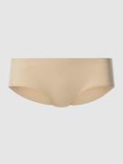 Schiesser Slip mit elastischem Bund in Beige, Größe 36