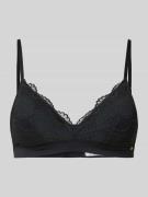 Skiny BH mit Spitzenbesatz in Black, Größe 40CD