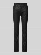 MAC Slim Fit Jeans mit Gesäßtaschen in Black, Größe 34/32
