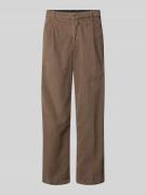 SELECTED HOMME Cordhose mit französischen Eingrifftaschen in Camel, Gr...