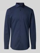 ETERNA Slim Fit Businesshemd mit Stretchanteil und Streifenmuster in M...