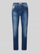 Angels Straight Leg Boyfriend Jeans mit Strasssteinbesatz Modell 'GLAM...