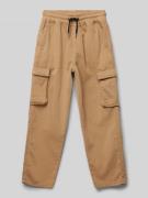 Blue Effect Cargohose mit Tunnelzug in Camel, Größe 146